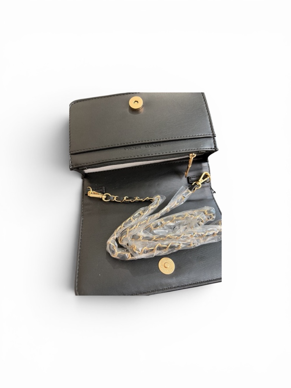 Badgley Mischka Black Sequin Crossbody Bag - Picture 2 of 4